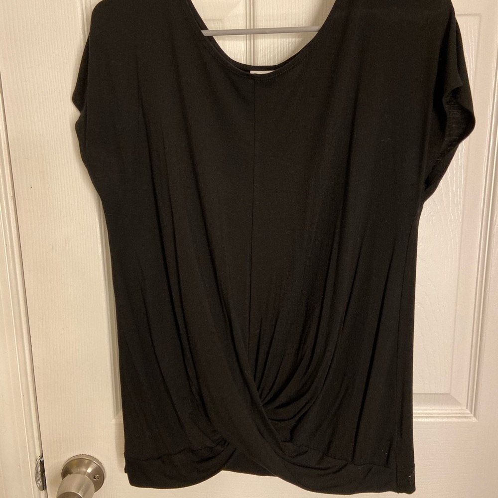 Black basic top